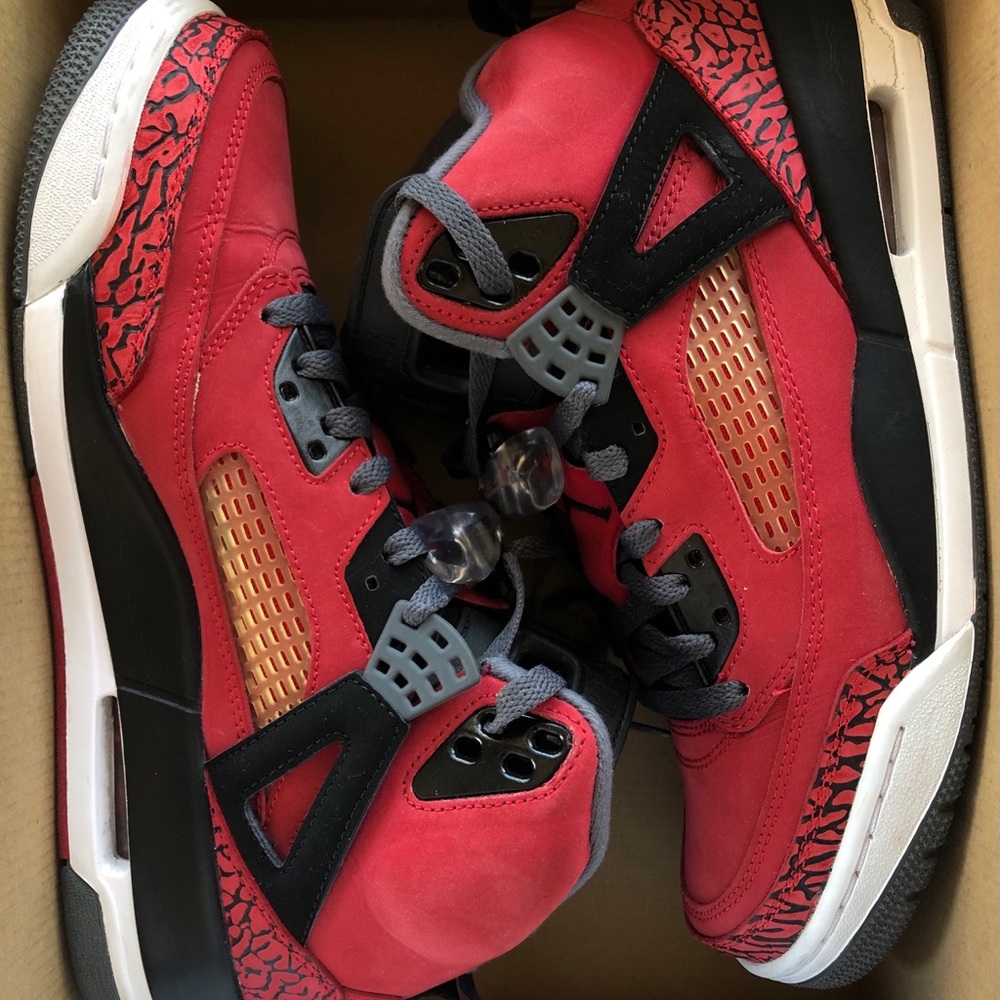 2012 Air Jordan Spizike Toro Bravo Gym Red/Black